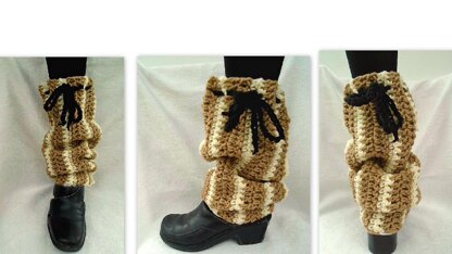 845-Striped Legwarmers