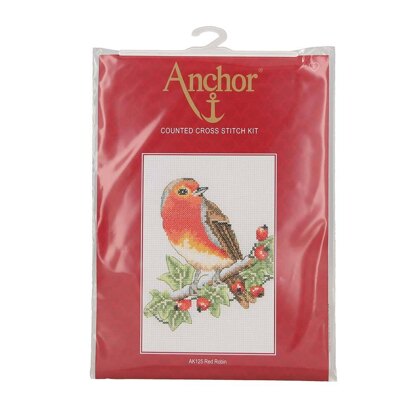 Anchor Red Robin Cross Stitch Kit