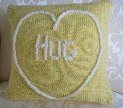 Love Heart Cushions (Love & Hug)