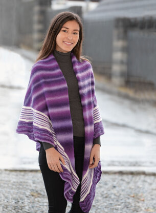 Tori Shawl in Viking Nordlys - Downloadable PDF