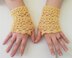 Mesh lace and split dc Fingerless gloves