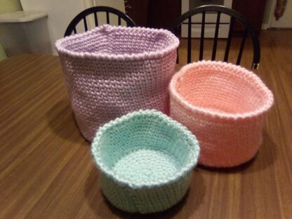 Rustic Farmhouse Nesting Baskets