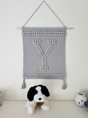 Letter Y Wallhanging