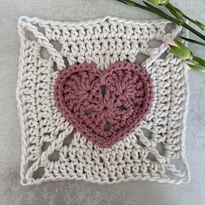 Granny Heart Granny Square