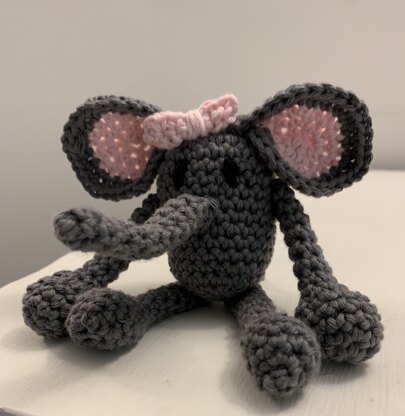 Flump the Amigurumi elephant