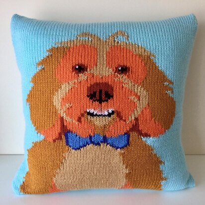 Colin the Cockapoo Cushion Cover