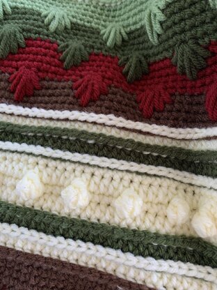 Vintage Christmas Blanket