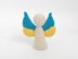 Angel ornament amigurumi crochet pattern keychain Bag charm Crochet car mirror hanging