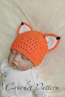 Crochet Fox Hat