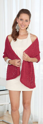 Shawl and Wrap in Sirdar Soukie DK - 7093 - Downloadable PDF