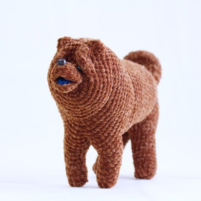 Chow chow amigurumi / チャウチャウのあみぐるみ