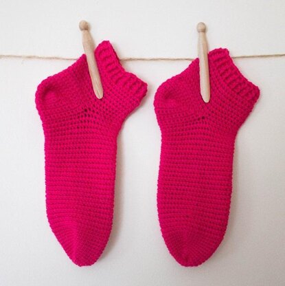 Basic crochet sock