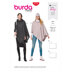 Burda Style Misses' Cape â€“ Rectangular â€“ With Roll Neck B6175 - Paper Pattern, Size 8-18
