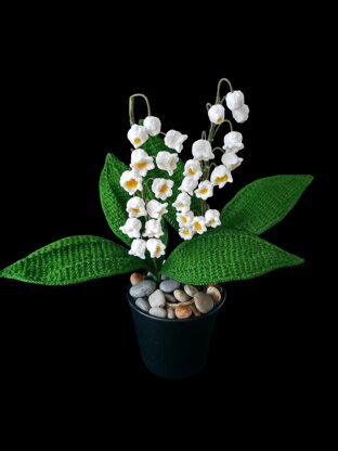Crochet Lily of valley flowers