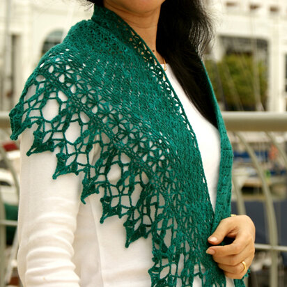 Lily Go Piquant Crocheted Shawl PDF