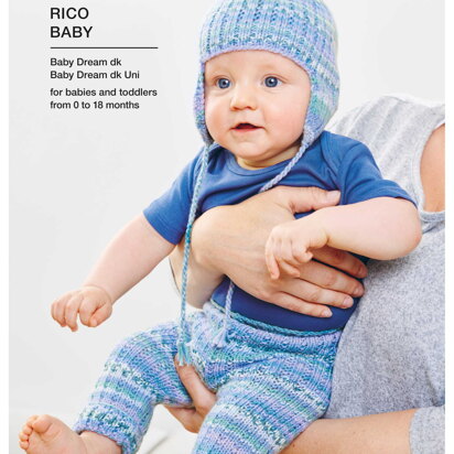 Leggins & Hat in Rico Baby Dream Luxury Touch Uni DK - 1152 - Downloadable PDF