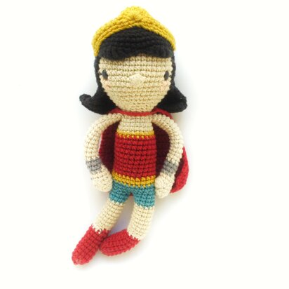Wonder Woman - amigurumi pattern