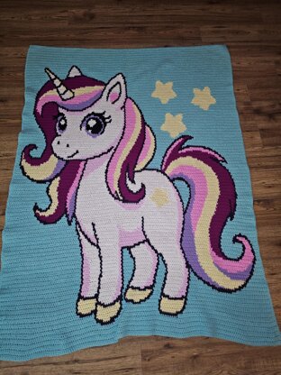 Magic Pony Crochet Graphghan