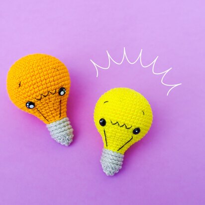 Little Spark Amigurumi Light Bulb