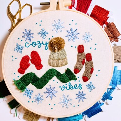 Christmas Advent Calendar Hand Embroidery Kit – StitchDoodles