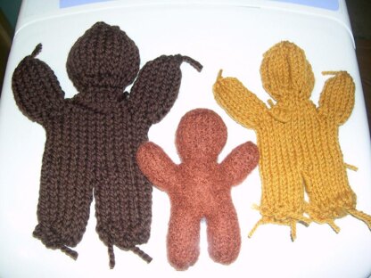 Knitted/Felted Gingerbread Man