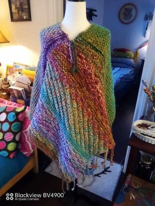 Wild Island Poncho Plus Scarf