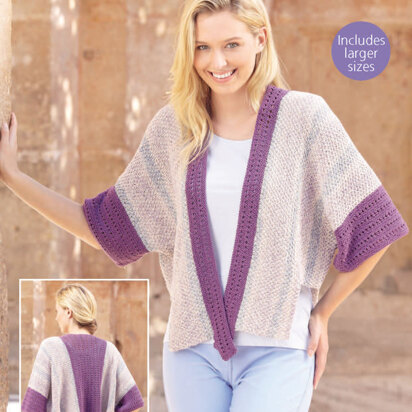 Jacket in Sirdar Toscana DK & Cotton DK - 8119 - Downloadable PDF