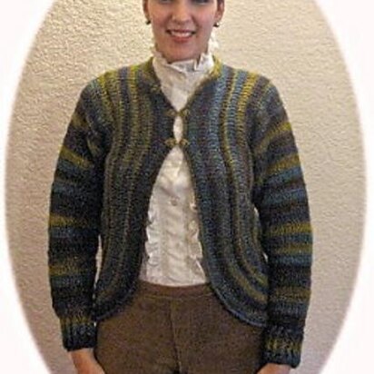 C476-Aurora Borealis Cardigan