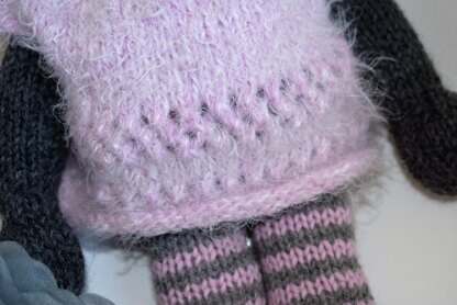 Tammy Knitting doll pattern