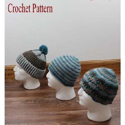 Crochet pattern Highland Hats #333