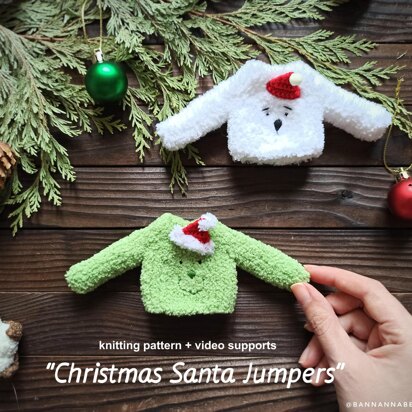 Grinch Santa Jumper