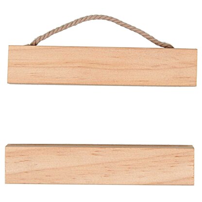 Rico Embroidery Hanger - Wooden Hanging Rail 10cm