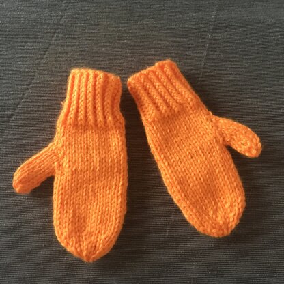 Halloween mittens