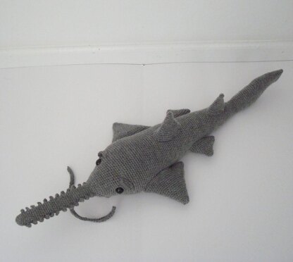 Saw Shark Sawfish Amigurumi Crochet Pattern