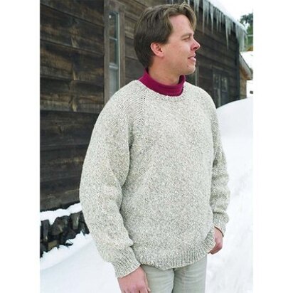 Knitting Pure & Simple 991 Neckdown Pullover For Men