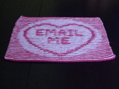 Love Hearts Illusion Blanket and Cushion