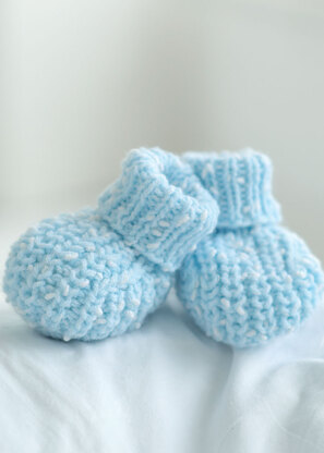 Bootees and Shoes in Sirdar Snuggly Tiny Tots DK - 1826