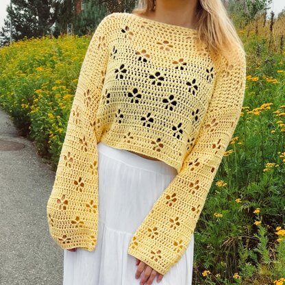 Cherry Blossom Sweater