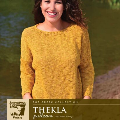 The Greek Collection Thekla Pullover aus Juniper Moon Farm Zooey - 15622 - Downloadable PDF