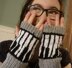 Piano Fingerless Gloves