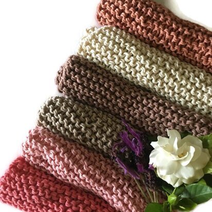 Eleni Knitted Washcloth