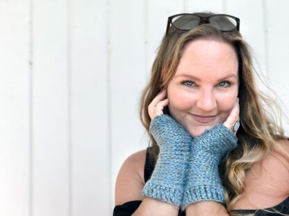 Tabby Star Mittens