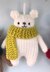 Winter Animals Knit Christmas Ornaments