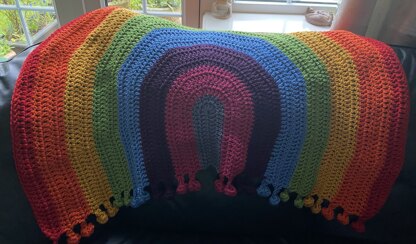 Chunky Rainbow blanket