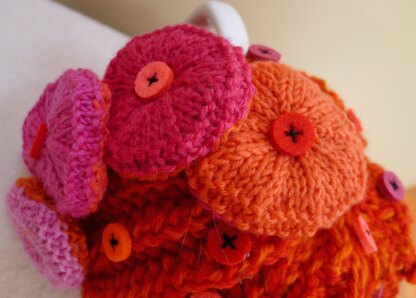 Big and Little Buttons Tea Cosy