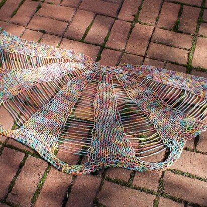 Crazybird Shawl