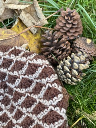 Pine cone hat