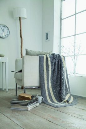 Crochet Throw in Schachenmayr Northern - S8635