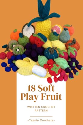 18 Fruits Crochet Patterns