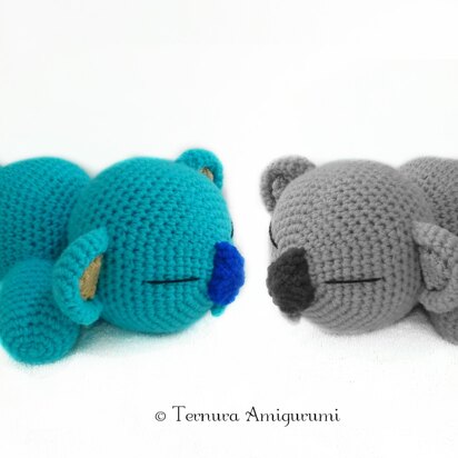 Crochet pattern Koala sleepy